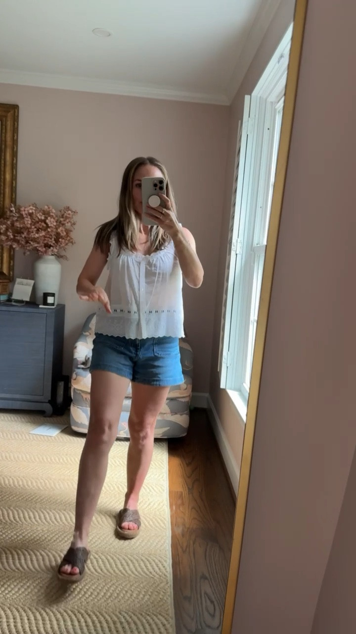 They JUST restocked my favorite denim shorts- go grab them now! Almost everything is 20% off right now at Madewell with code LTK20.

#LTKxMadewell #LTKStyleTip