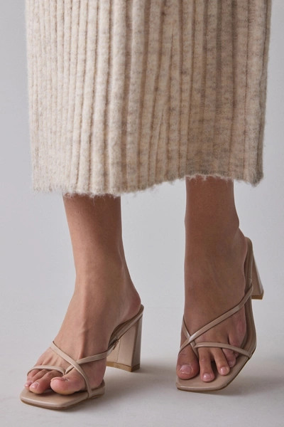 Azalea Wang Vitali Square Toe Mule Heel | Urban Outfitters (US and RoW)