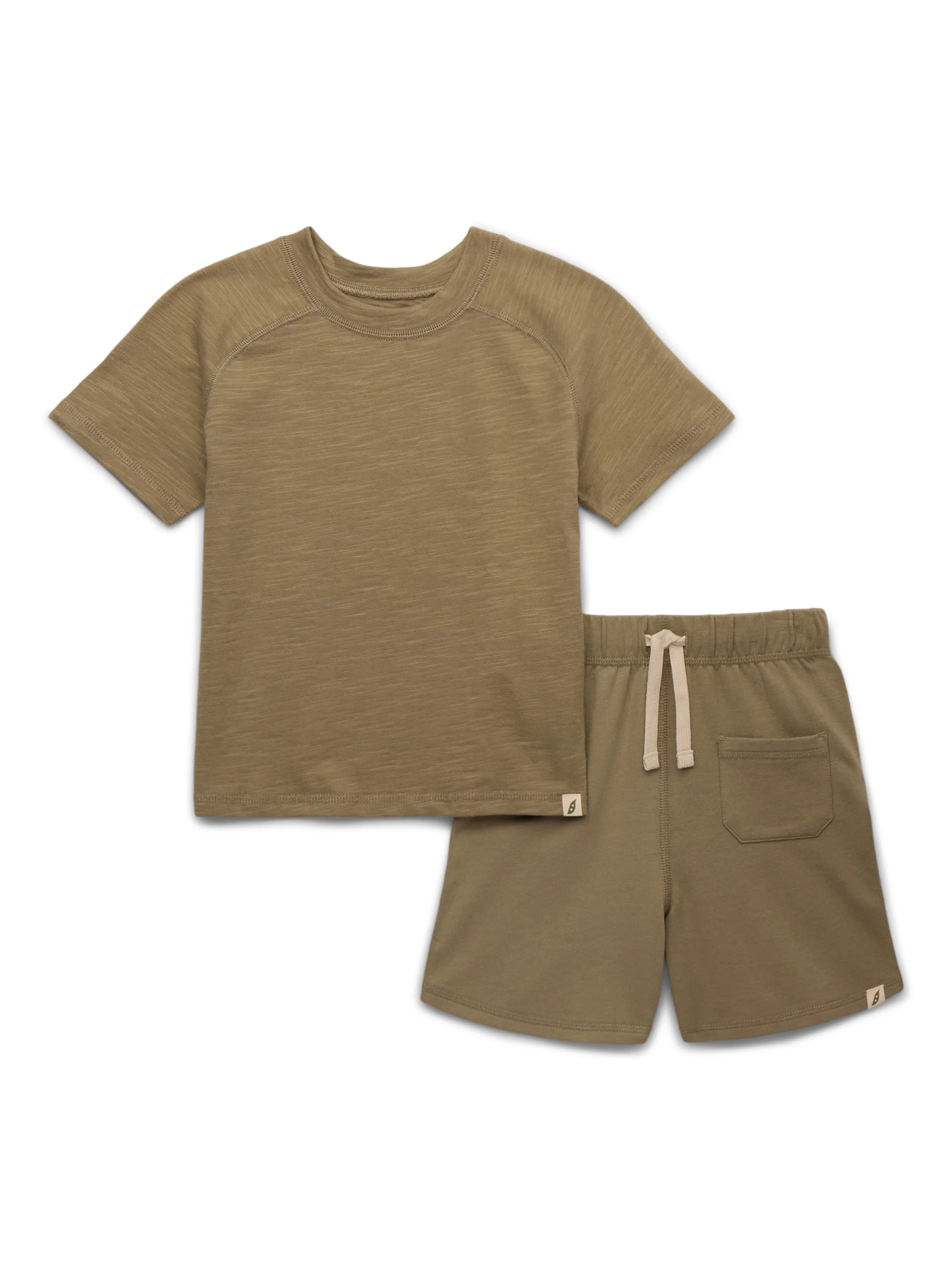 easy-peasy Toddler Boys Short Sleeve Tee & Shorts Outfit Set, 2-Piece, Sizes 18M-5T | Walmart (US)