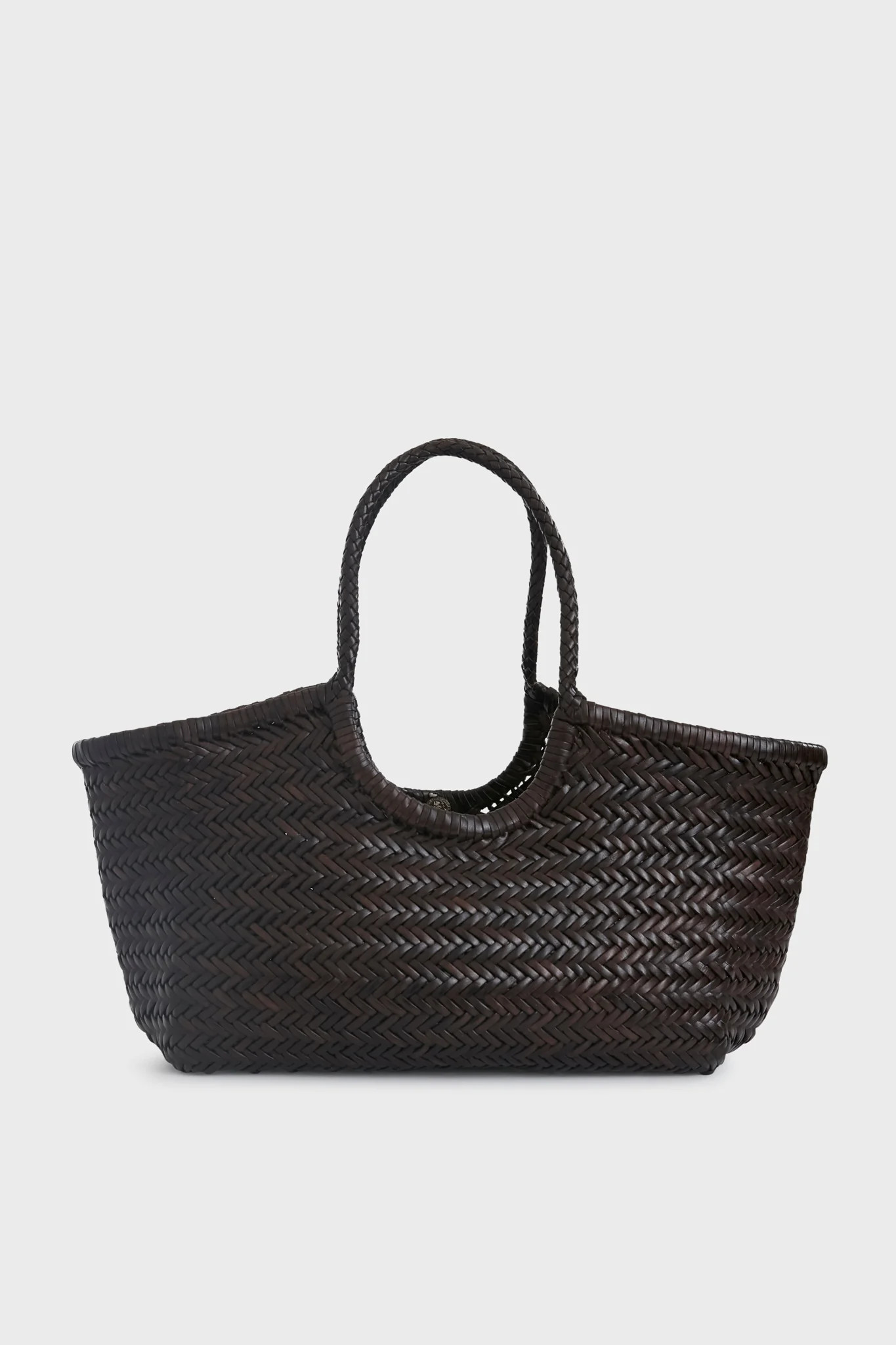 Dark Brown Big Nantucket Basket | Tuckernuck (US)