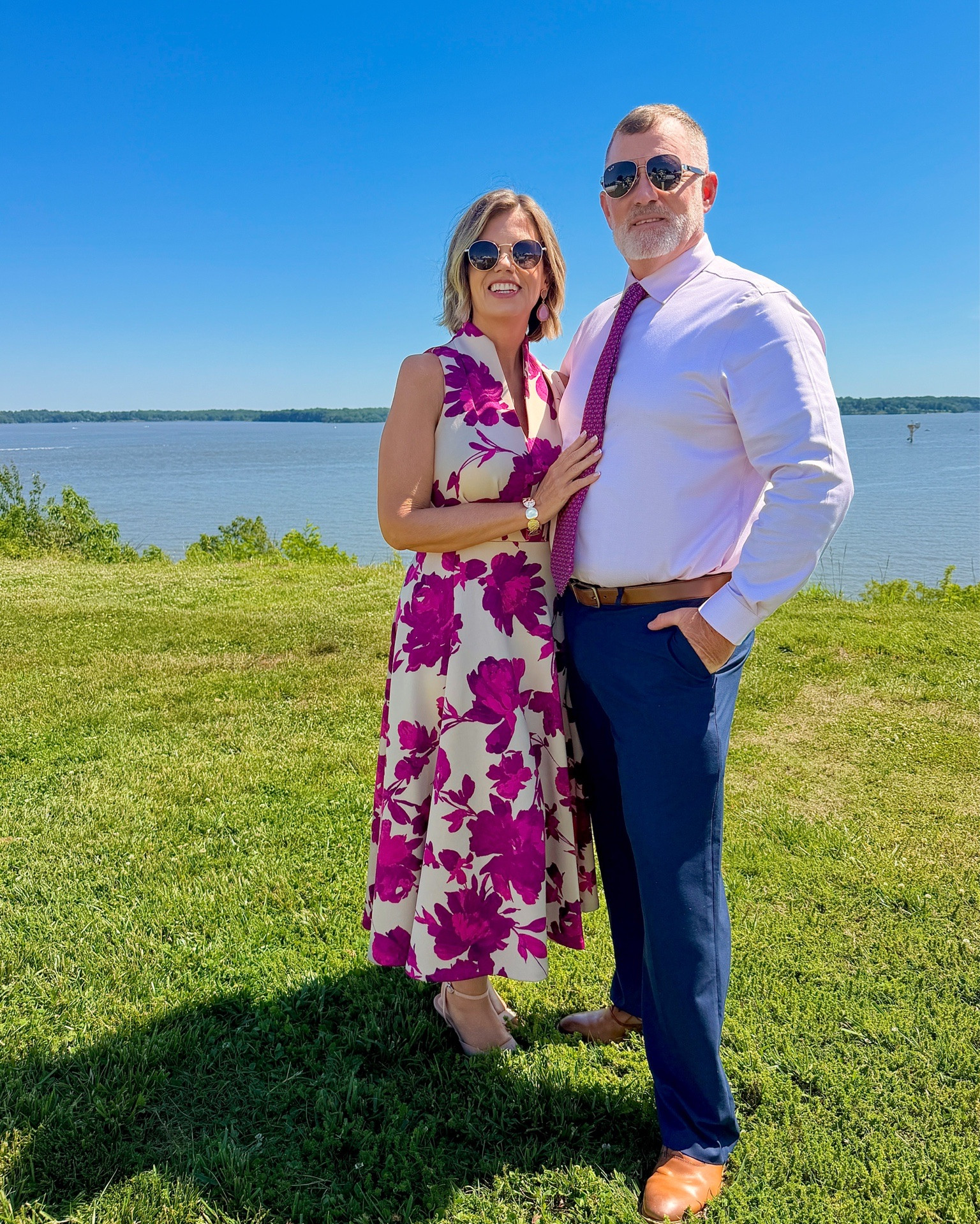 The perfect wedding guest dress for spring and summer 2026!  Ladies, get ready to receive a lot of compliments 💕For reference I’m 5’3, 125 lbs wearing a size 4. Usually wear a size 4-6 depending on brand. Length is a little longer on me than model. It hits right around the middle of my calf. Fabric has perfect amount of stretch to it. 😊

#LTKSaleAlert #LTKOver40 #LTKootd