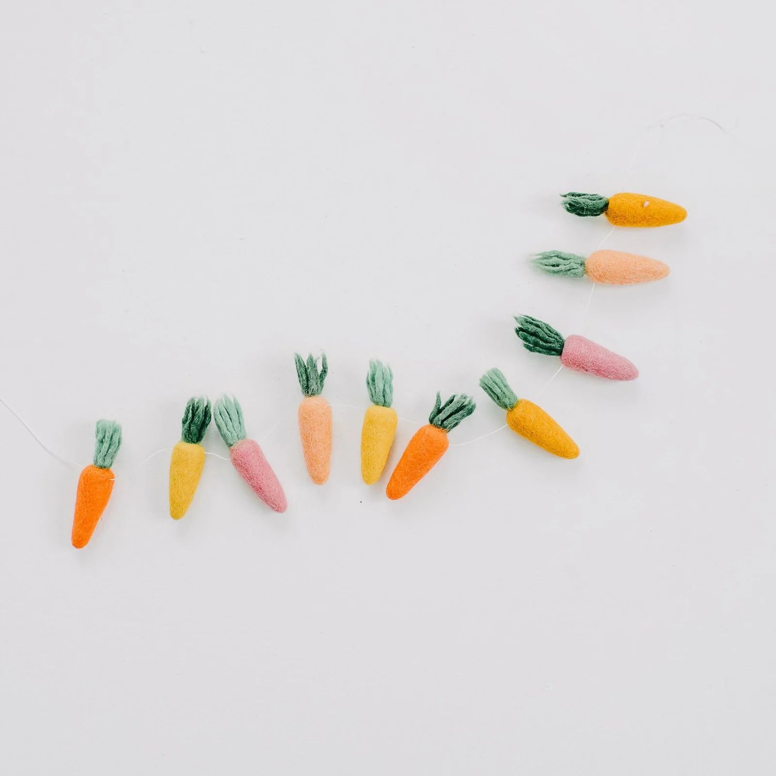 Heirloom Carrots Wool Felt Garland | Shop Sweet Lulu