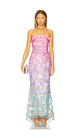 Bella Gown in Ombre Multi | Revolve Clothing (Global)
