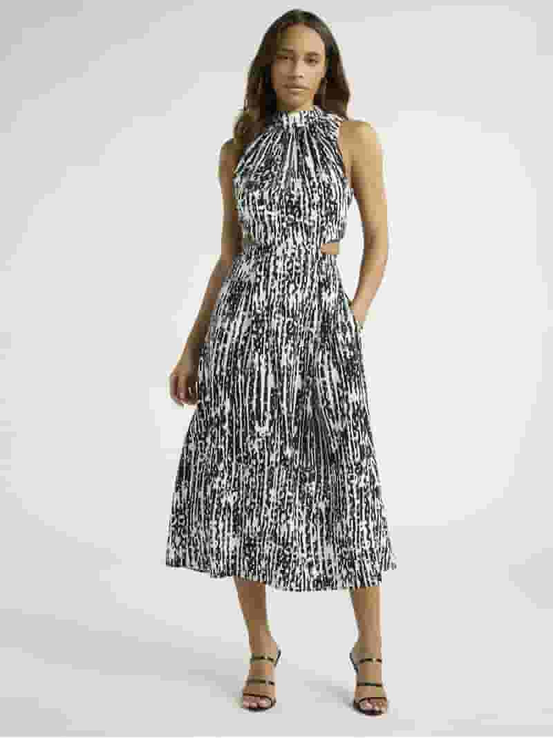 Sofia Jeans Women's and Women's Plus Cutout Dress, Above Ankle Length, Sizes XS-4X | Walmart (US)