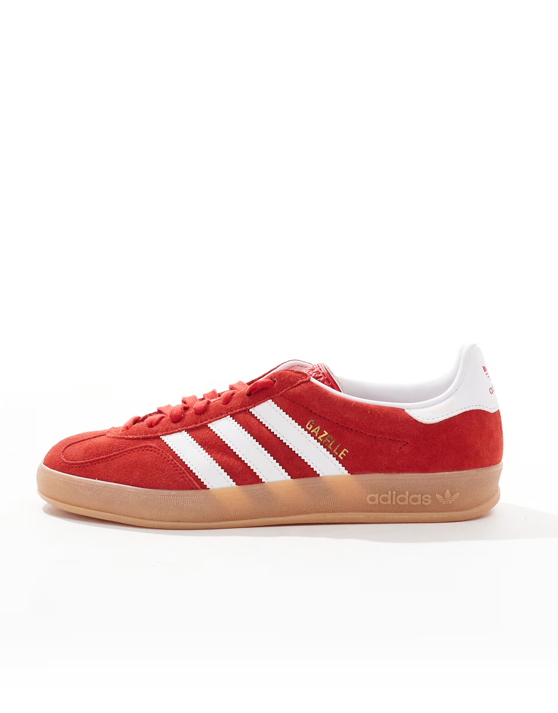 adidas Originals Gazelle Indoor trainers in red | ASOS (Global)