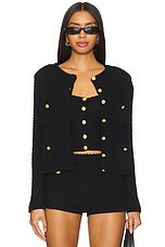 MAJORELLE Evaline Cardigan in Black from Revolve.com | Revolve Clothing (Global)