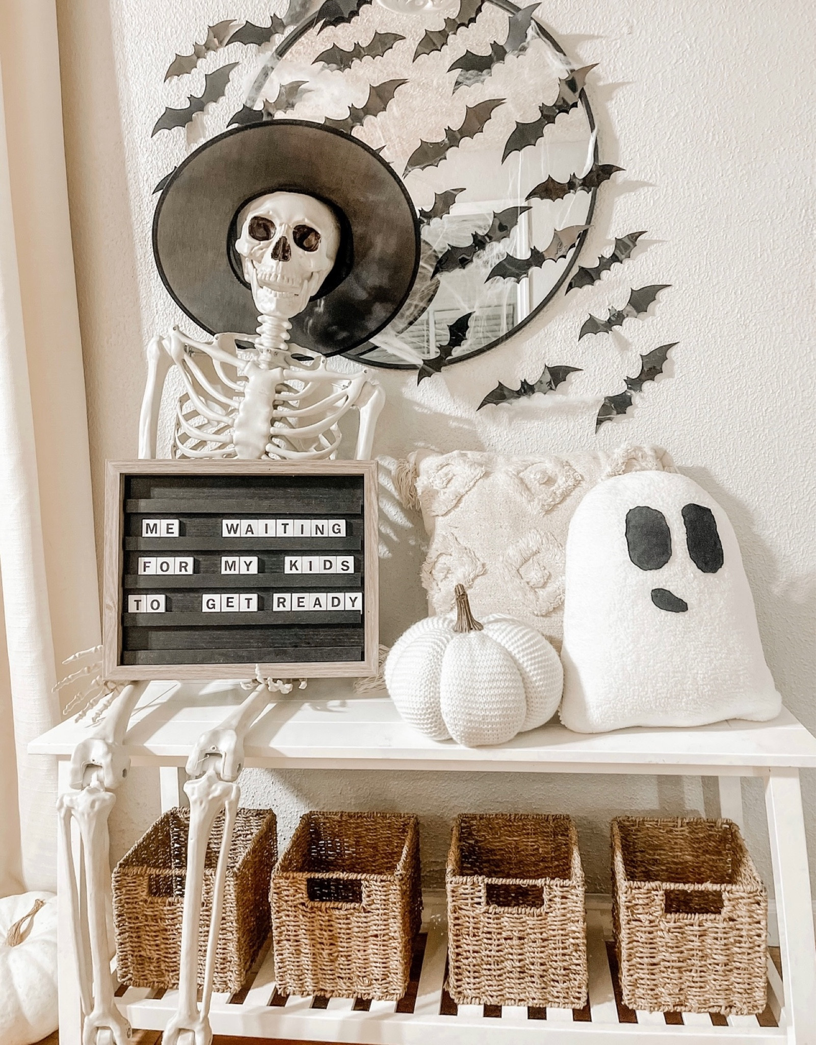 How cute is this ghost pillow. 😍😍

#LTKSeasonal #LTKunder50 #LTKHalloween