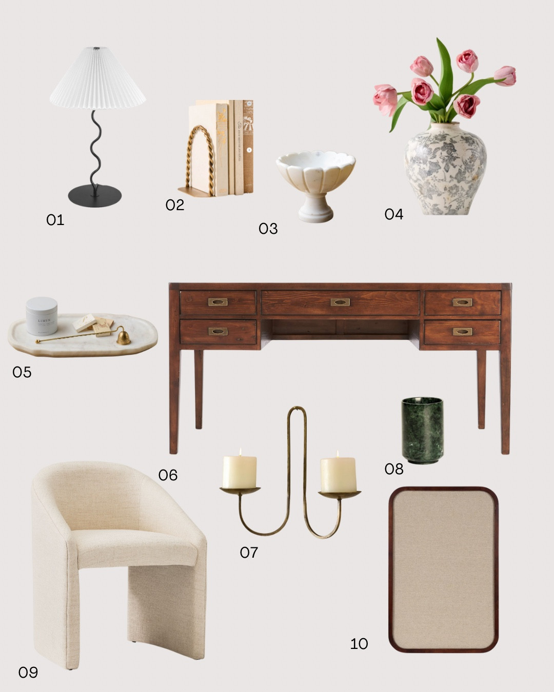 Office styling ideas / 
I’m getting ready to refresh our bedroom desk space , and this is what I’m learning towards. 

#LTKHome #LTKStyleTip