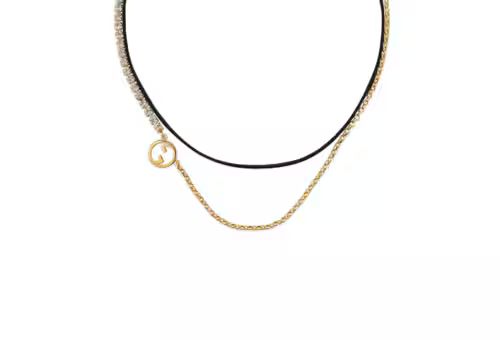 Gucci Blondie crystal and silk choker | Gucci (US)