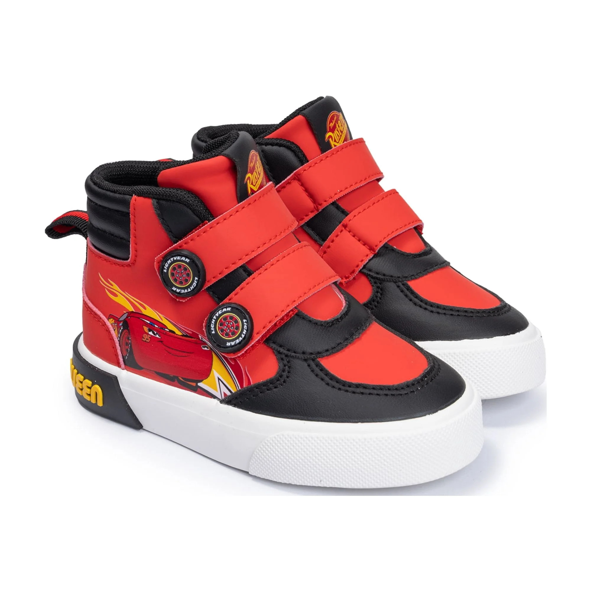 Cars Toddler Boys High Top Sneaker | Walmart (US)