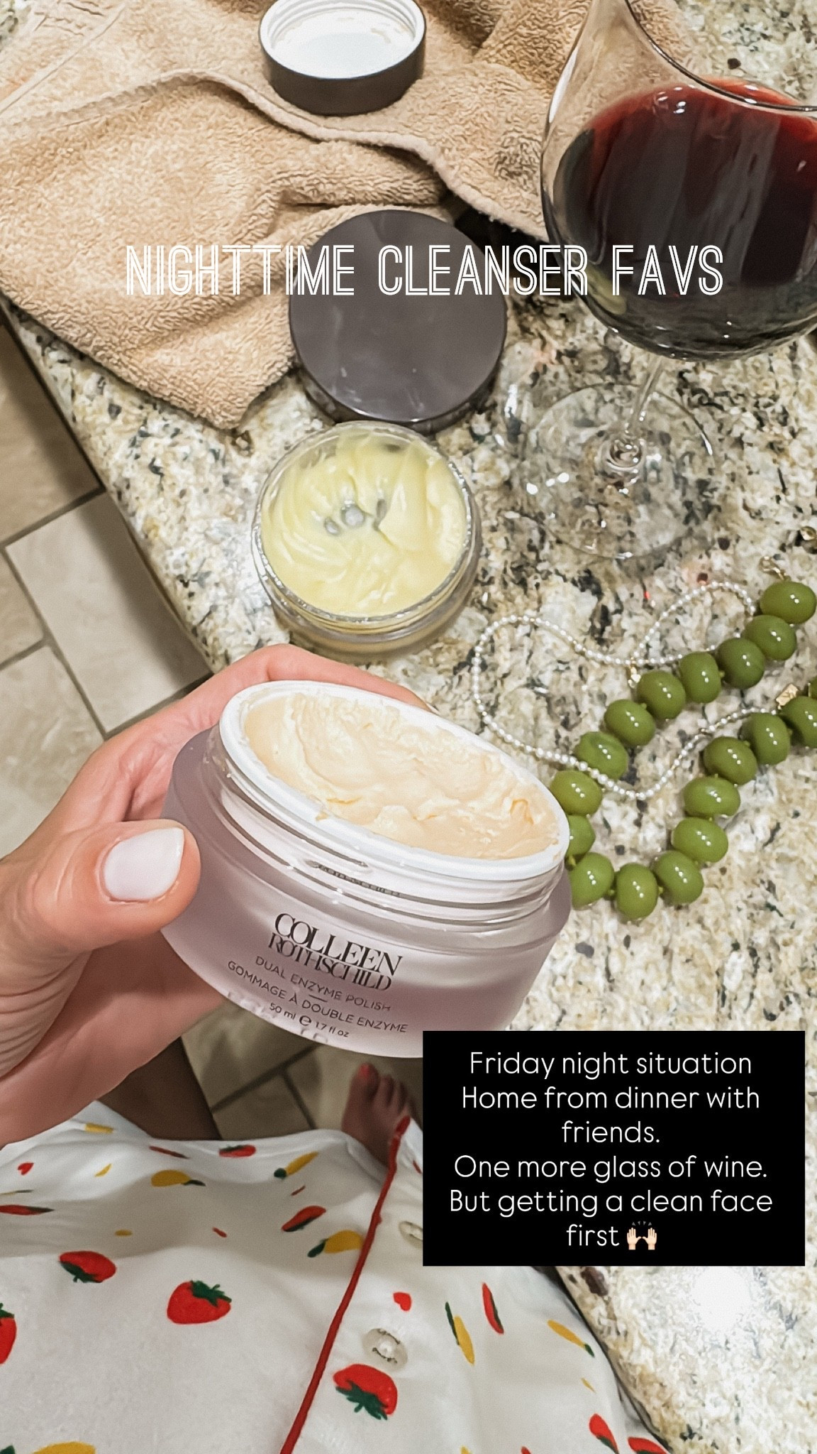 Must have night skincare favs!! 
Friends & family sale. @ColleenRothschild 
#crpartner
