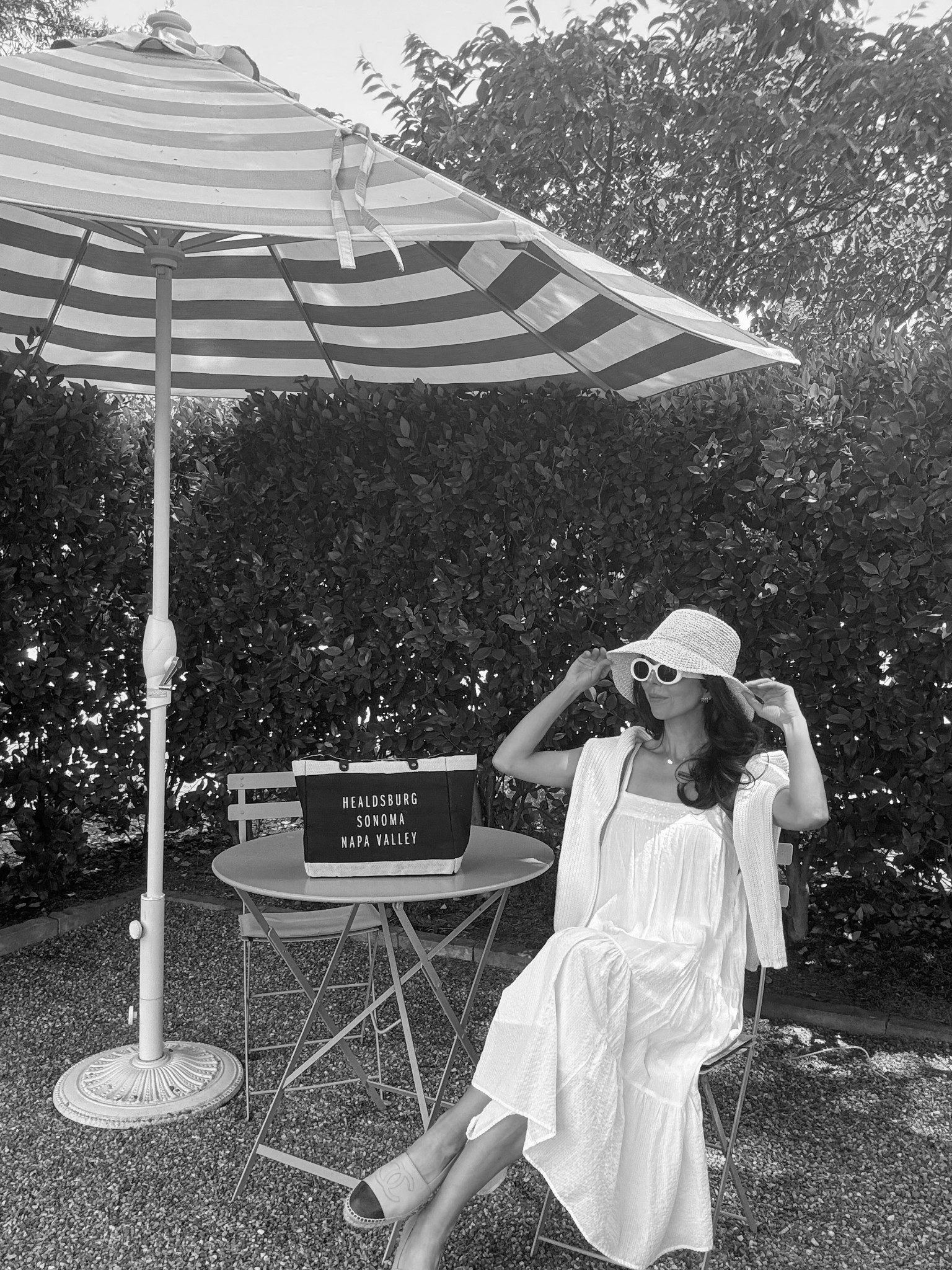 Sale alert on my Jenni Kayne summer white dress! It’s 40% off! It comes in more colors. It runs roomy. I have on an XS. 
Packable raffia bucket hat. Such great quality and you cannot beat the price. It has a hidden string you can use to adjust to your head size. 

#LTKSaleAlert #LTKTravel #LTKSeasonal