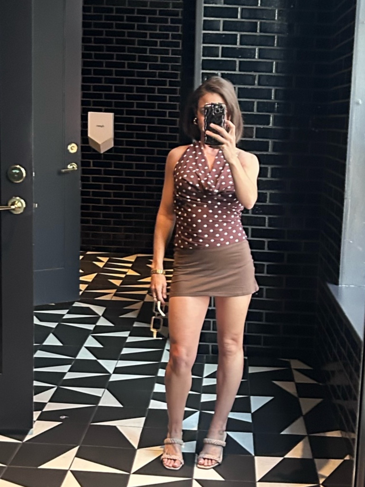 🥥🤎☕️ 

I’m 5’1 120 - wearing a small in both. The bottom is actually a  skort and it’s so comfortable and soft.

#LTKootd