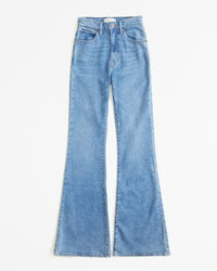 Women's Ultra High Rise Stretch Flare Jean | Women's New Arrivals | Abercrombie.com | Abercrombie & Fitch (US)
