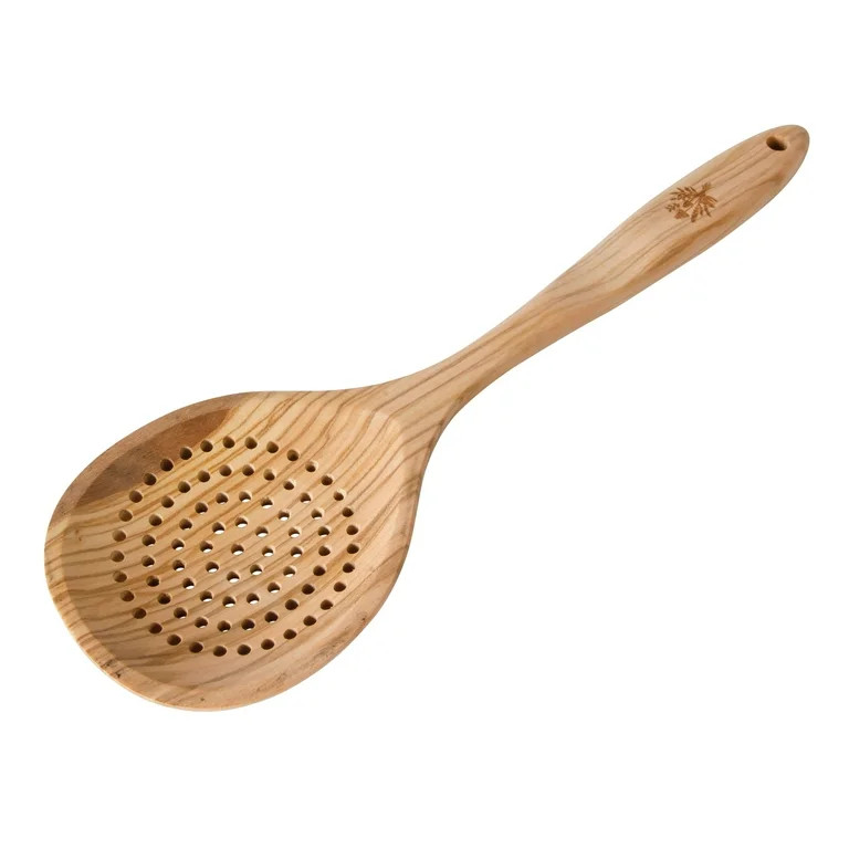 The Pioneer Woman Olivewood Slotted Spoon | Walmart (US)