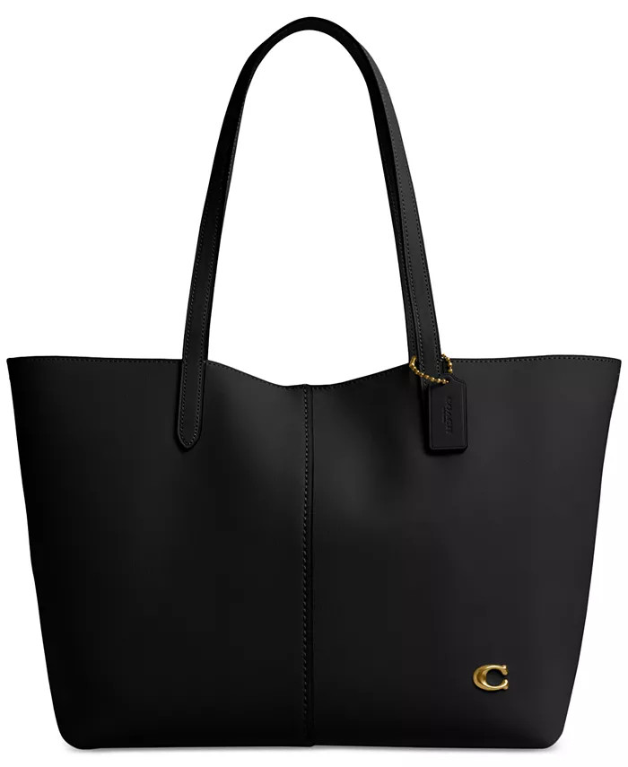 COACH Medium Leather North Tote 32 - Macy's | Macy's