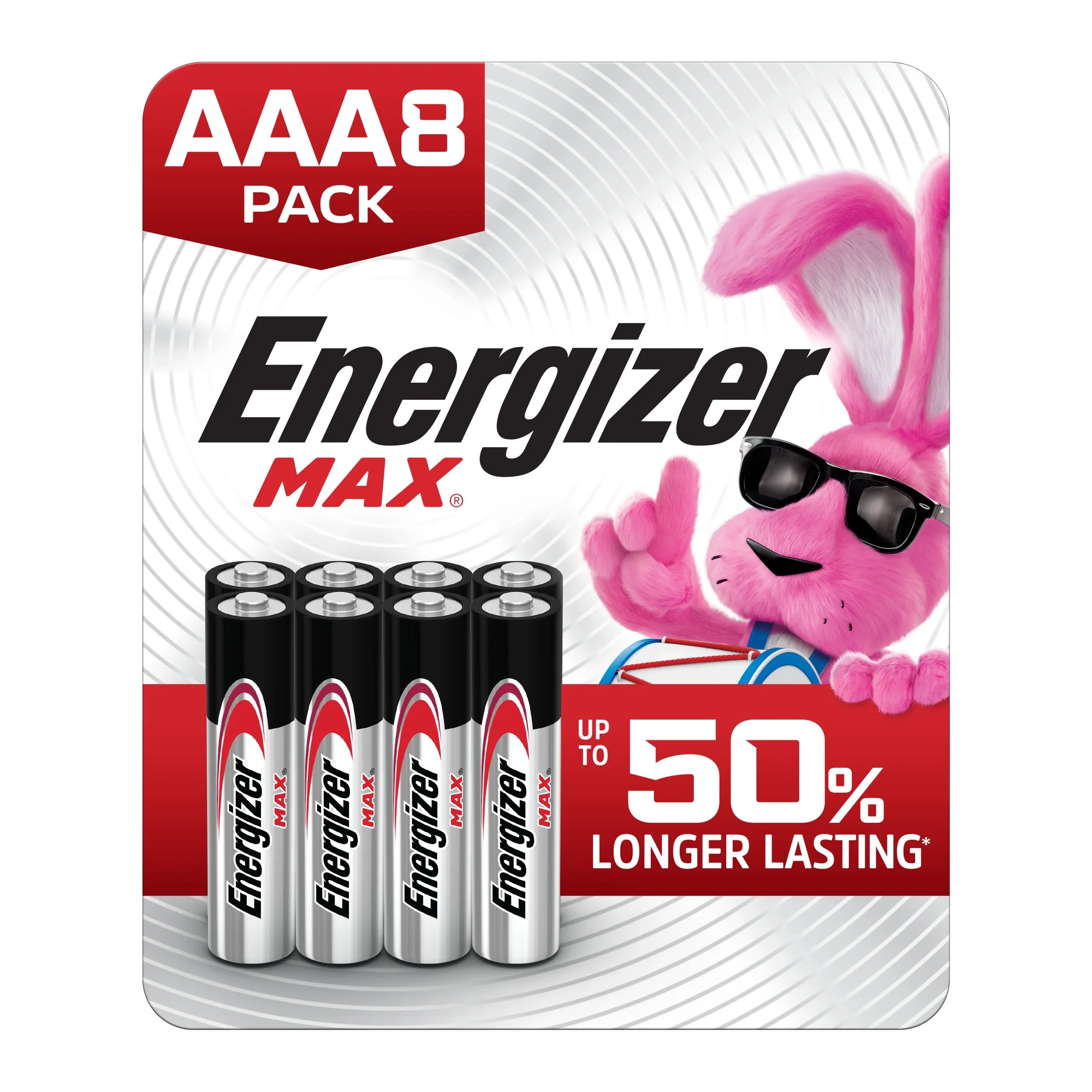 Energizer MAX AAA Batteries (8 Pack), Triple A Alkaline Batteries | Walmart (US)