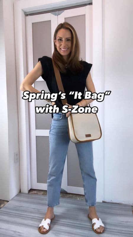 This super cute spring and summer bag is on sale for 20% off!!! Loving this woven crossbody with leather trim for this spring and summer! It’s so versatile and perfect size to hold your belongings but not get too heavy! Wear it as a crossbody, clutch, on the shoulder, or flip is as a backpack! I did a video for that one 😆. Linking outfits and handbag! The leather trim on the bag comes in three color options!

#LTKFindsUnder50 #LTKSaleAlert #LTKItBag