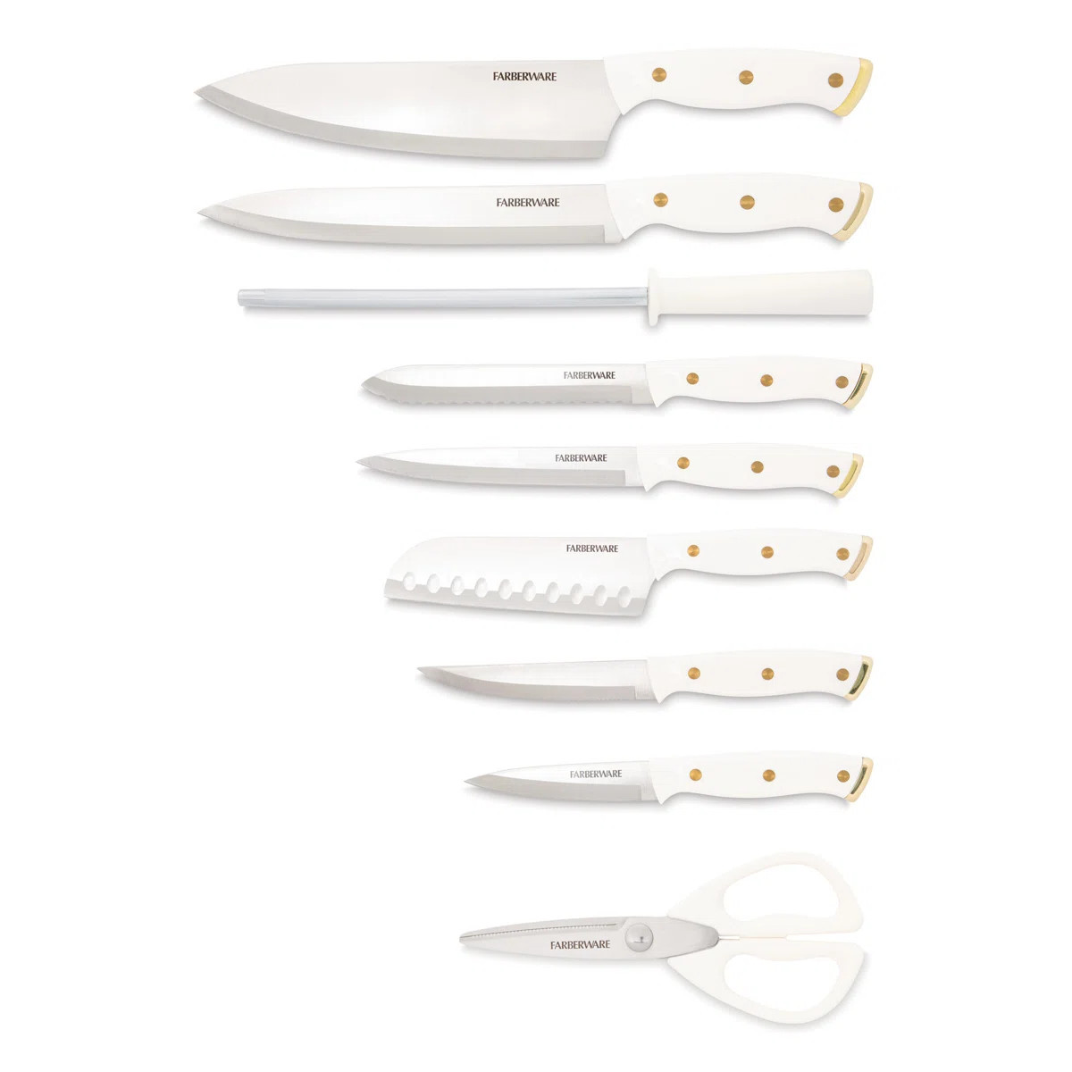 Farberware 15-Piece Triple Riveted Knife Block Set | Wayfair North America