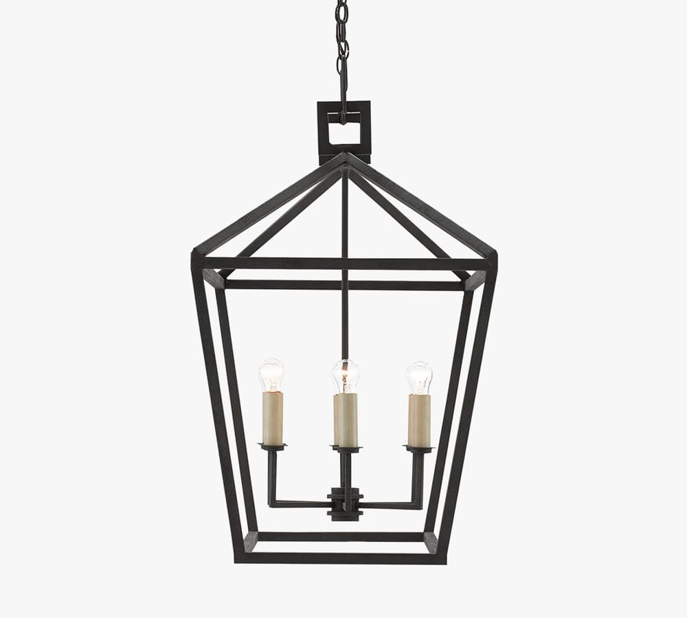 Tampa Iron Lantern Pendant | Pottery Barn (US)