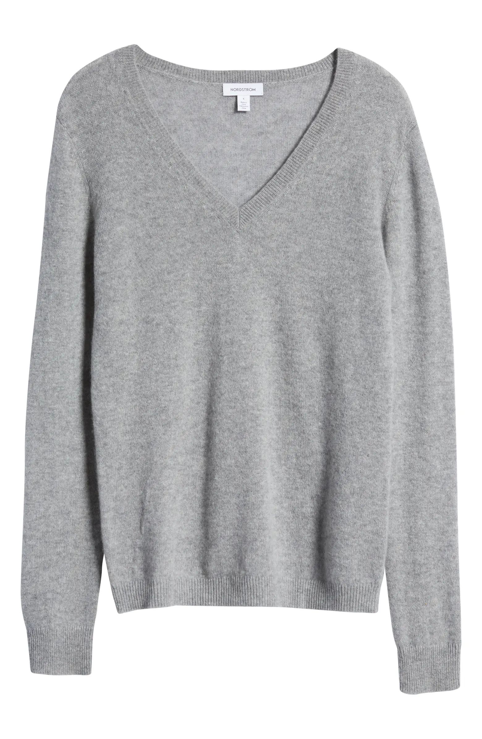 Cashmere Essential V-Neck Sweater | Nordstrom