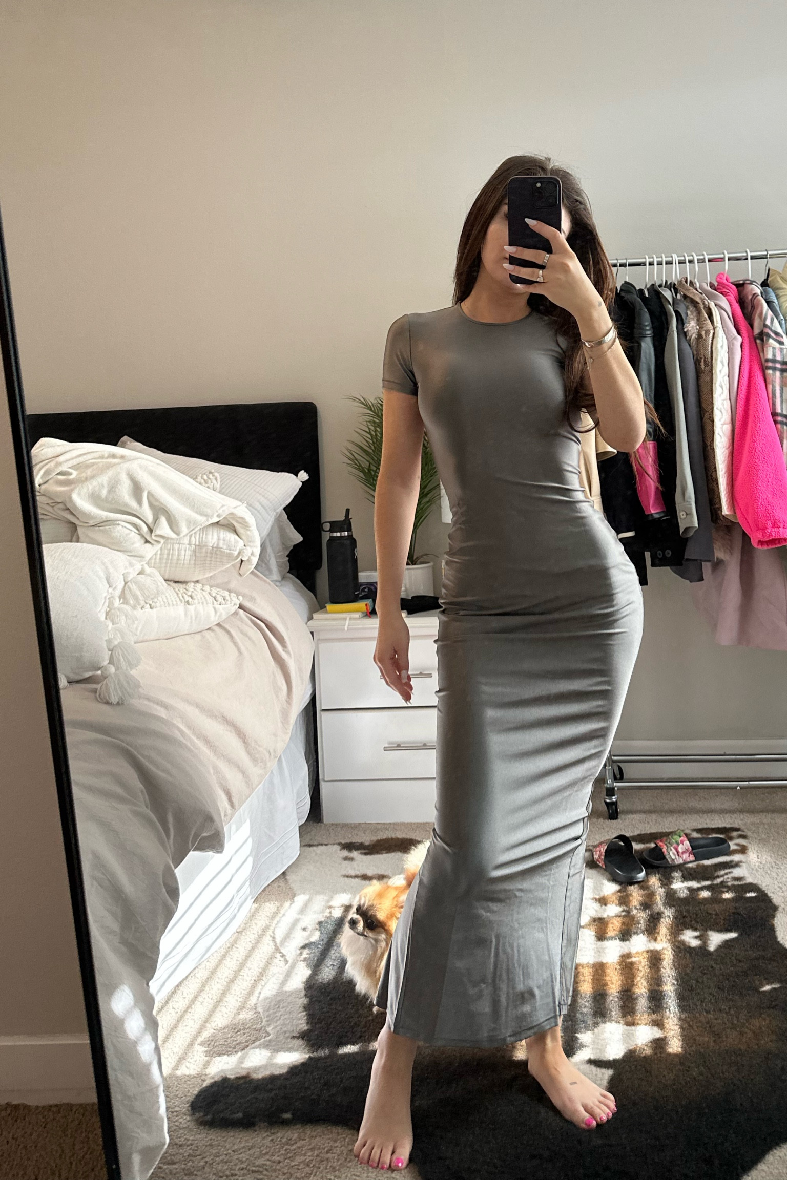 SHINE JERSEY LONG DRESS curated on LTK