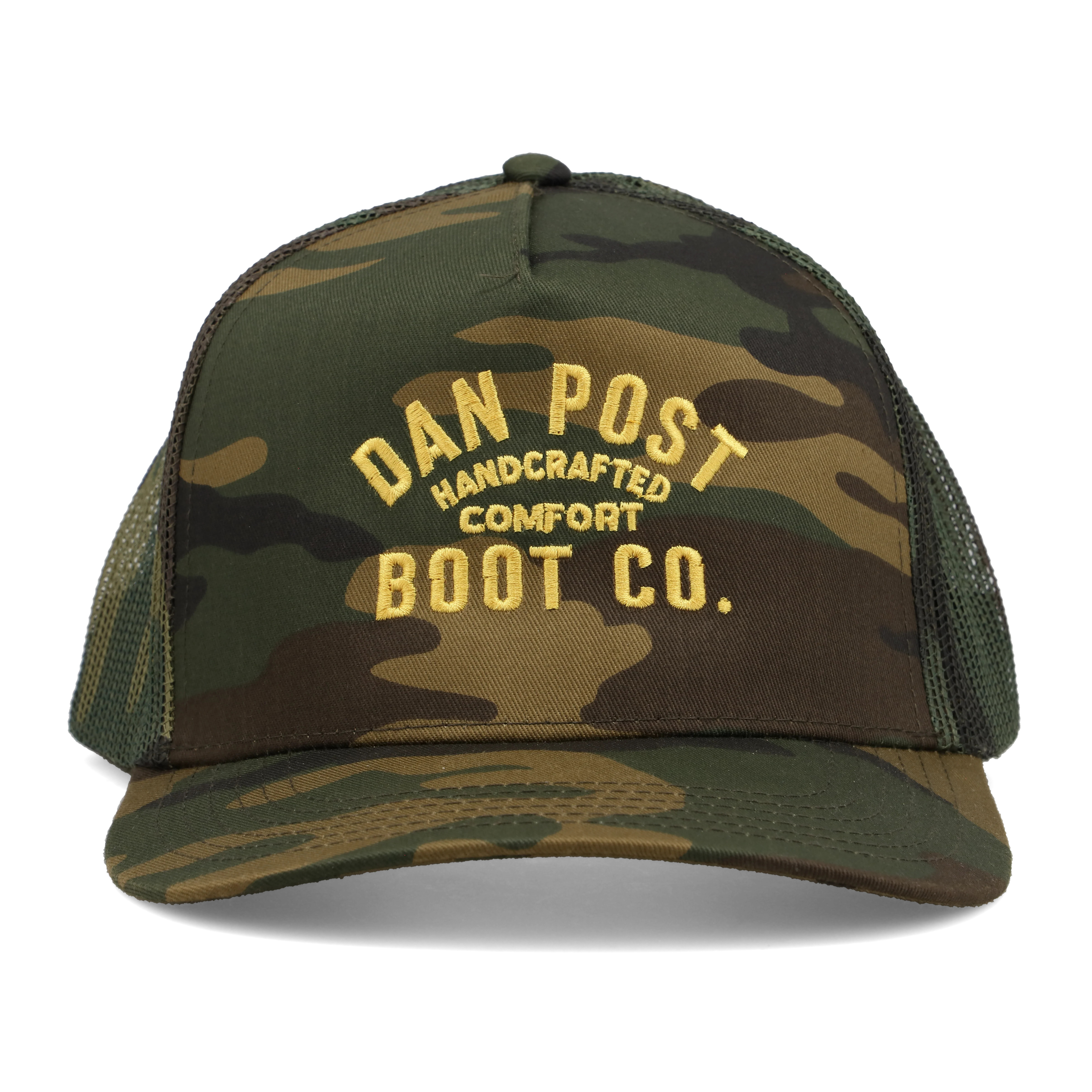 Dark Green Trucker Hat Dark Green Camo / OS | Dan Post Boots