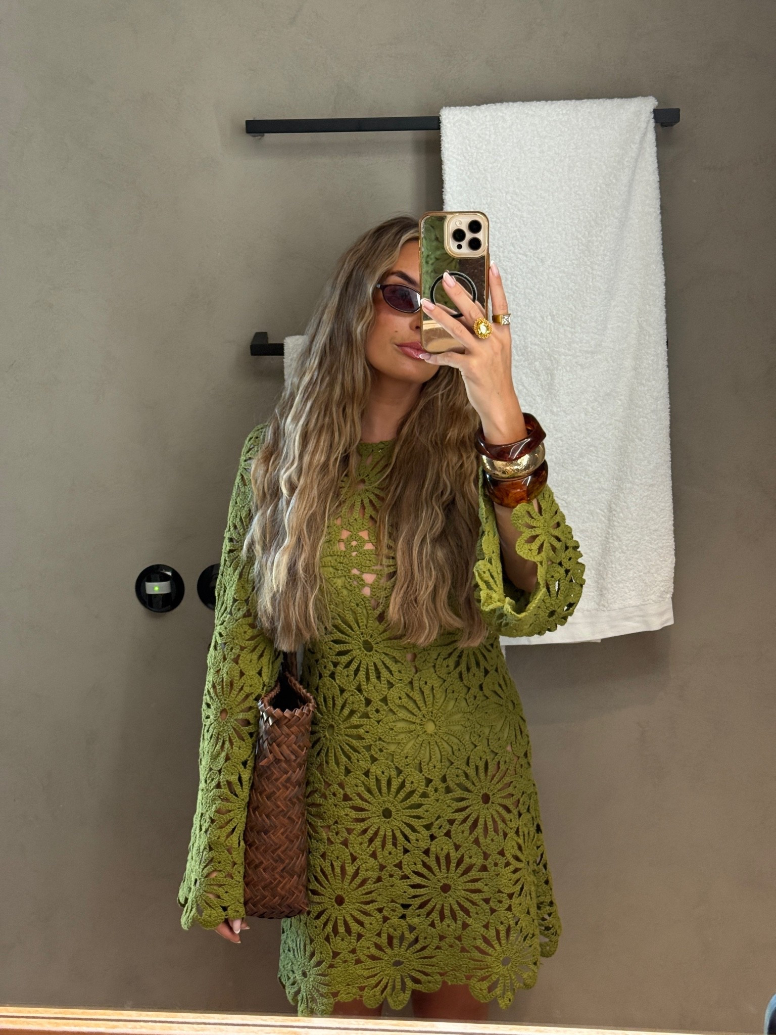 Bali summer vibes in a crochet green dress- love everything about this dress!!! I’ve put on a green swimsuit underneath in the same colour 😘 

#holidaystyle #holidaywardrobe #beachdress

#LTKsummer #LTKstyletip #LTKtravel