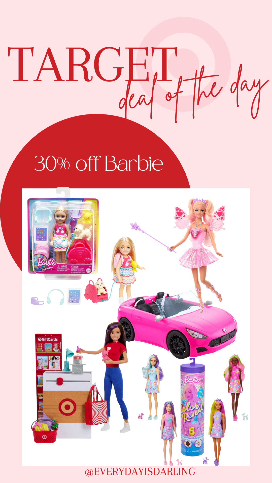 30% off Barbie today only! 

 #LTKGiftGuide #LTKHoliday #LTKKids