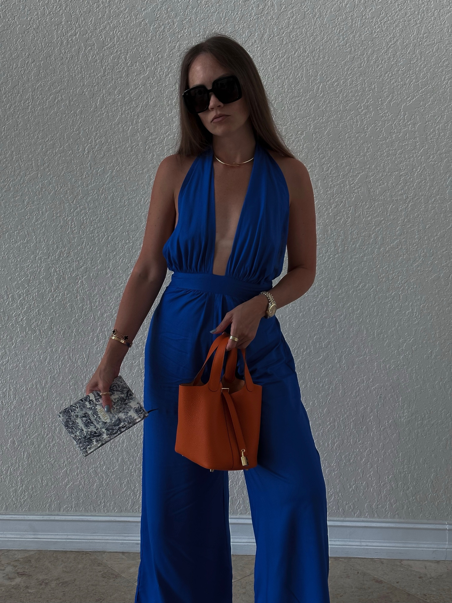 Jumpsuit in cobalt blue. You can find reel with this outfit on my instagram

#LTKxNSale #LTKFind #LTKstyletip