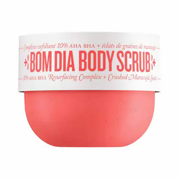 Bom Dia Body Scrub 10% AHA BHA Resurfacing Complex + Crushed Maracujá Seeds - Sol de Janeiro | | Sephora (US)