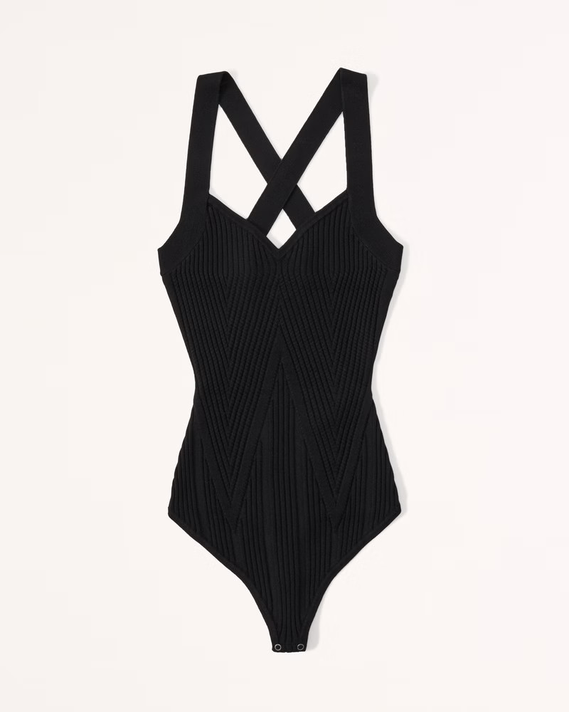 Sweetheart Cross-Back Bodysuit | Abercrombie & Fitch (US)