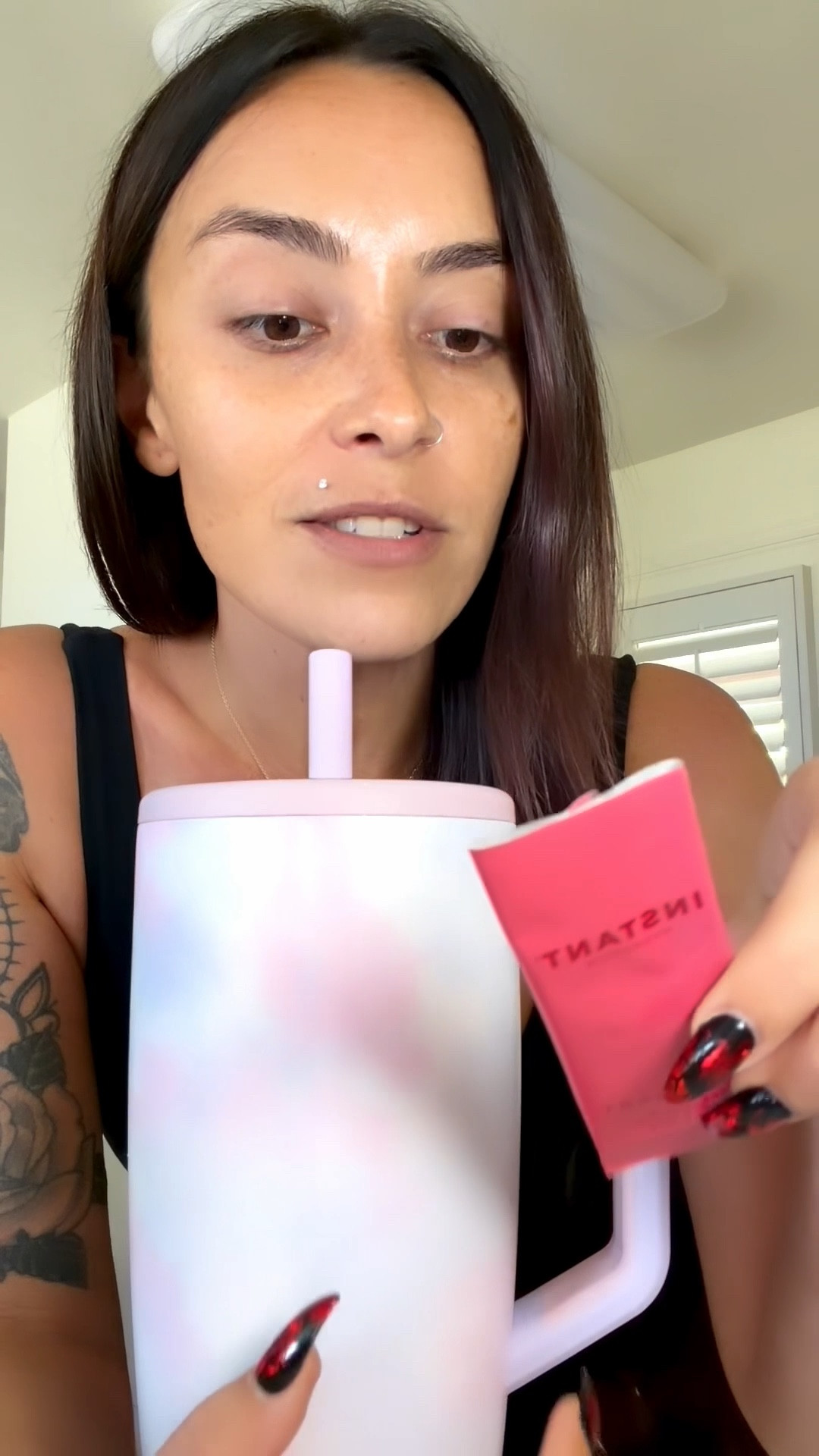 Packed full of all the hydration support I need right now. Not too sweet.. not too salty. It’s perfection.

I always mix it into my 40oz @Brumate with some ice.

Boujee hydration from @instanthydration.
Available on Amazon, but my code NICKIBUNTING drops the price to $30.01 on their site.



#LTKselfcare #LTKmorningroutine