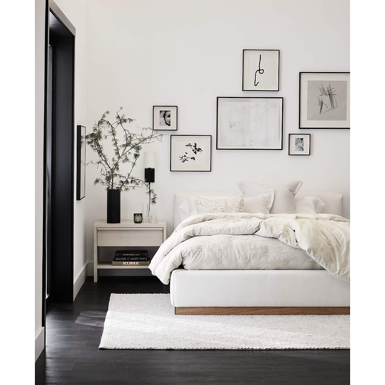 Brushed Black 4x6 Frame + Reviews | Crate & Barrel | Crate & Barrel