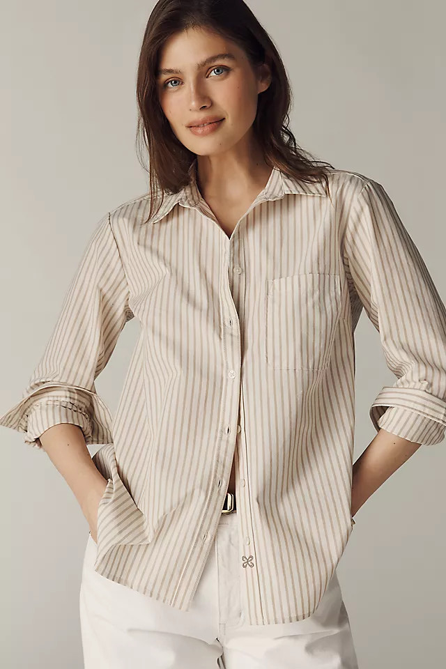 Kate 100% Cotton Classic Buttondown Shirt | Anthropologie (US)