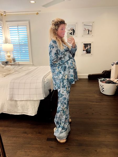 New favorite purchase: silk pajamas 💙