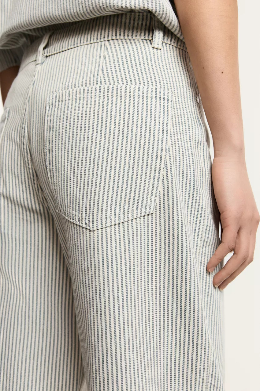 Jeans wide leg rayas | Lefties ES