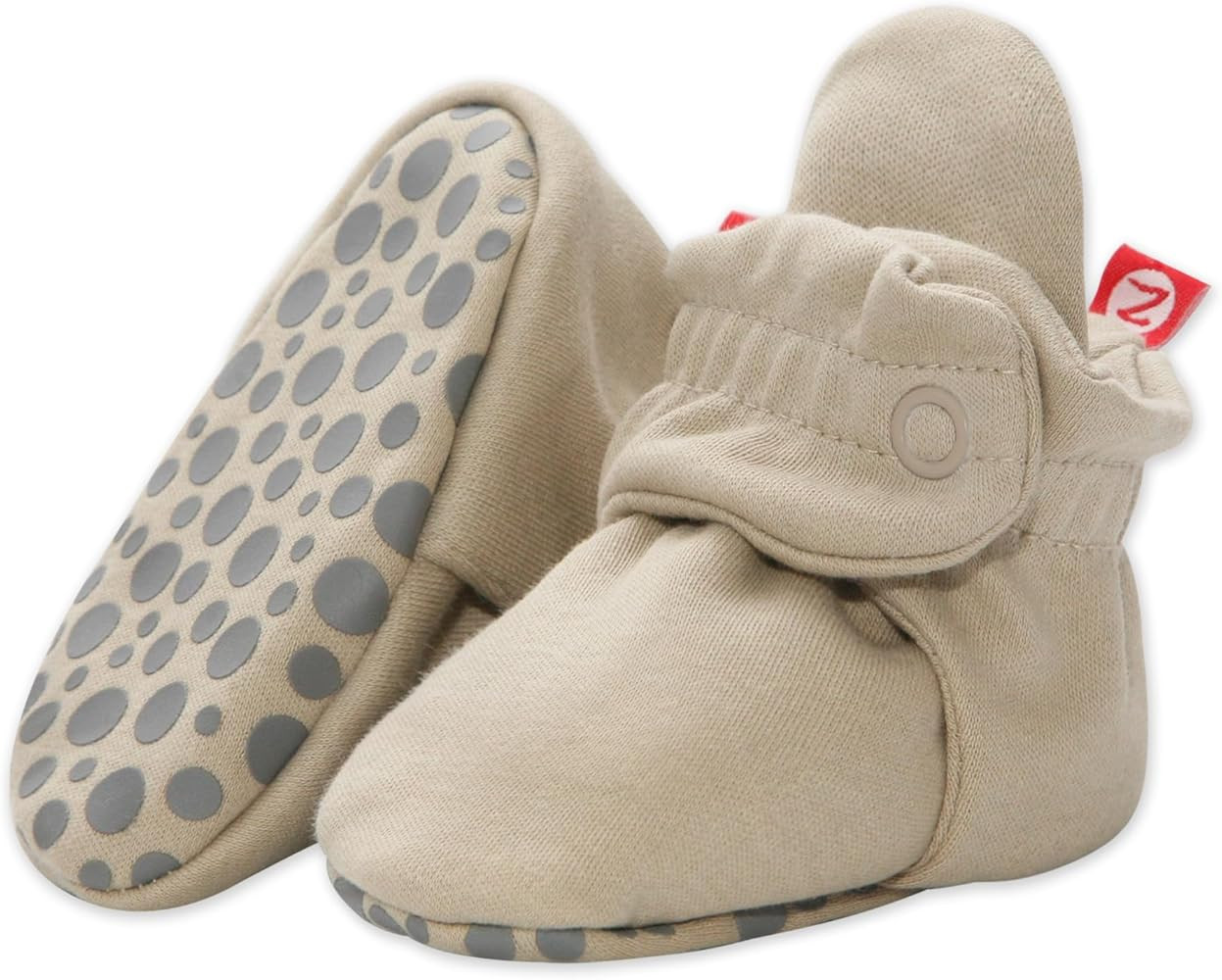 Zutano Unisex Organic Cotton Baby Booties With Gripper Soles | Amazon (US)