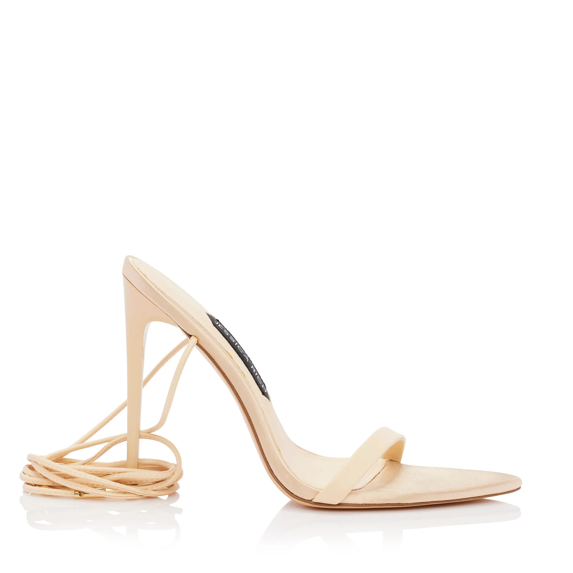 RICH SANDAL 120 MM | NUDE | JESSICA RICH 