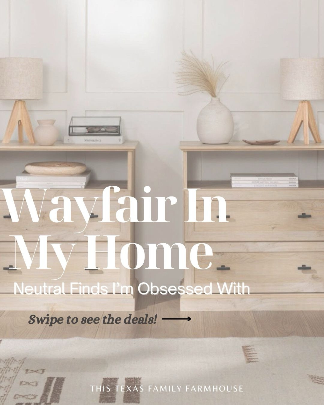 WAY DAY SALE is live!! All weekend long you can get up to 80% off on selected home decor! My favorite time to shop and upgrade the spaces in my home. 

👉🏻Swipe to see my neutral decor home finds + items I have and love already. 

Neutral home decor | farmhouse | home decor on a budget | furniture | Wayfair sale | Wayfair home

#LTKSeasonal #LTKHome #LTKSaleAlert