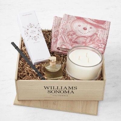 Let It Snow Frosted Clove Novelty Scent Gift Crate | Williams-Sonoma