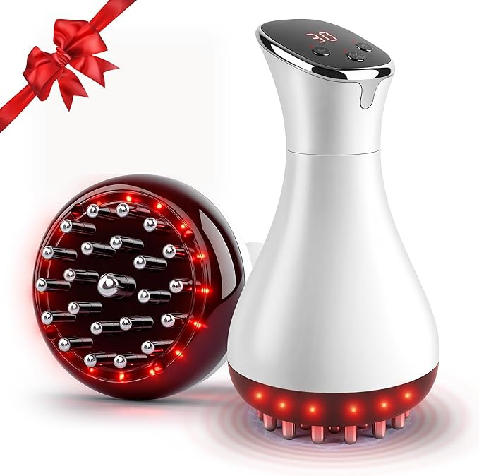 Rechargeable Lymphatic Drainage Massager & Cellulite Massage Tool with 3000mAh,Fascia Blaster for... | Amazon (US)