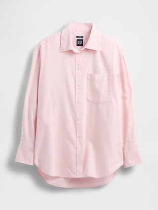 Organic Cotton Oxford Big Shirt | Gap (US)
