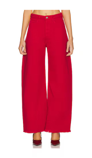 Boyfriend Jeans in Red | Revolve Clothing (Global)