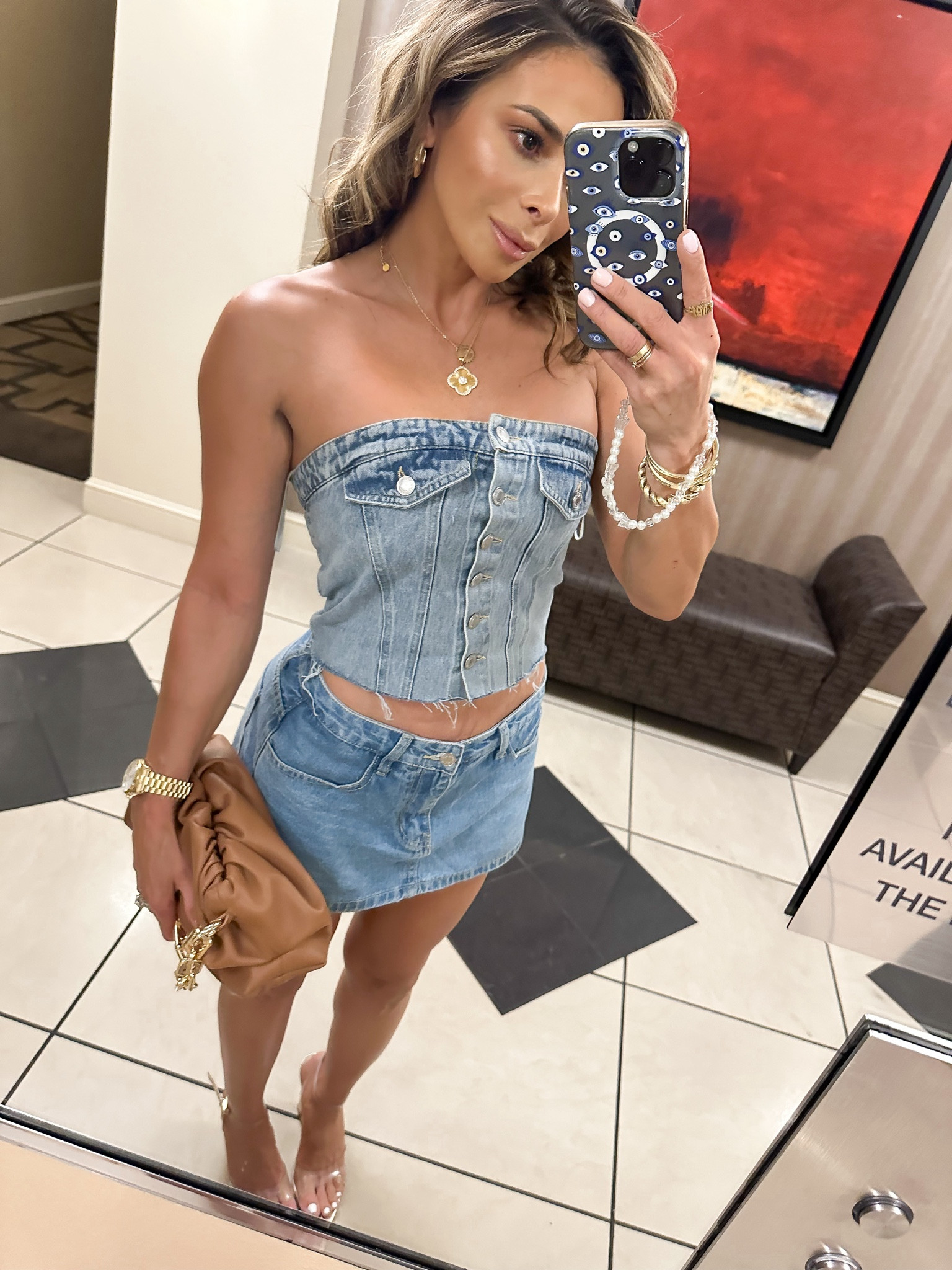 Jeans + Brown in my new fav fall trend! 