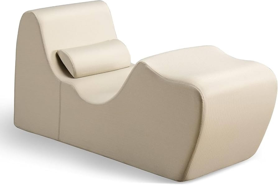ZINUS Lotus Zero Gravity Chaise Lounger / Foam Recliner for Living Room / Ergonomic Positioning for Better Relaxation / Pillow Included / No Assembly | Amazon (US)