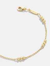 Rylee 18K Gold Bracelet - Gold Bead | BaubleBar (US)