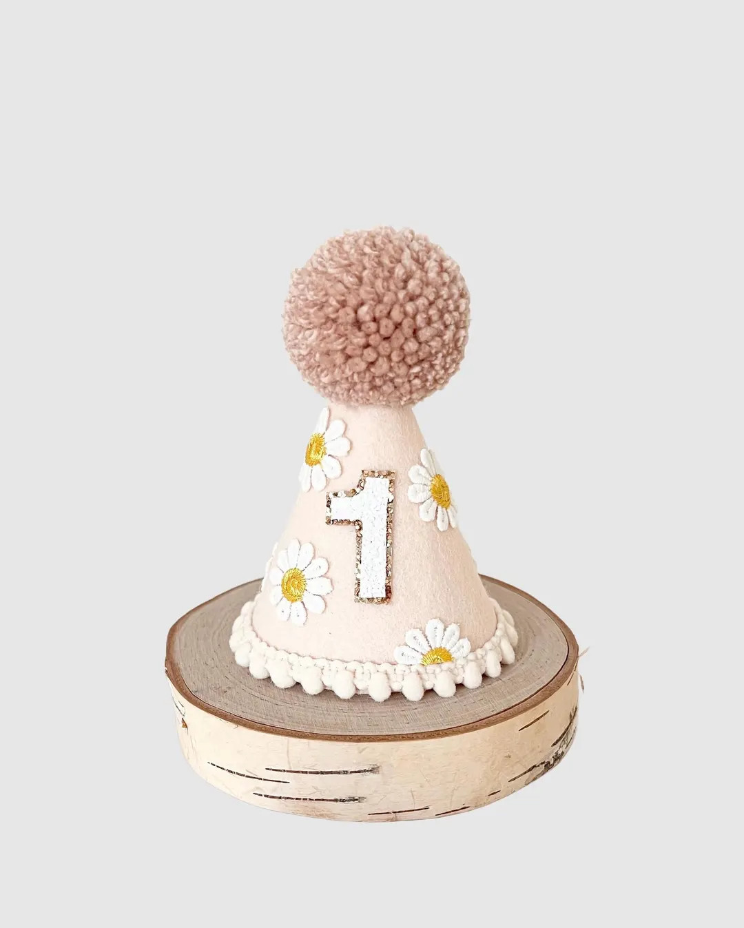 Peach daisy 1st birthday party hat, Daisy theme hat, 1st birthday, Cake smash , 1st birthday phot... | Etsy (US)