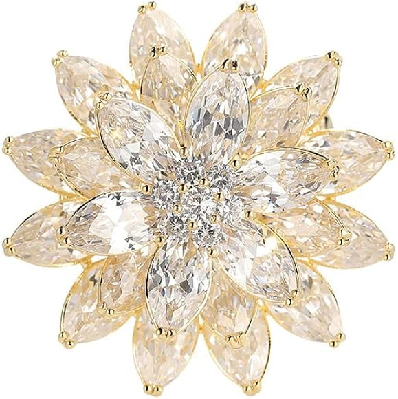 AILONMEI Brooches Jewelry for Women Fashion, Elegant Designer Costume Corsage Pearl Brooches & Pi... | Amazon (US)