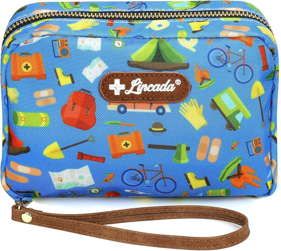 Portable Travel First Aid Kit for Kids and Adults, 143 Pieces All-Purpose Emergency First Aid Kit... | Amazon (US)